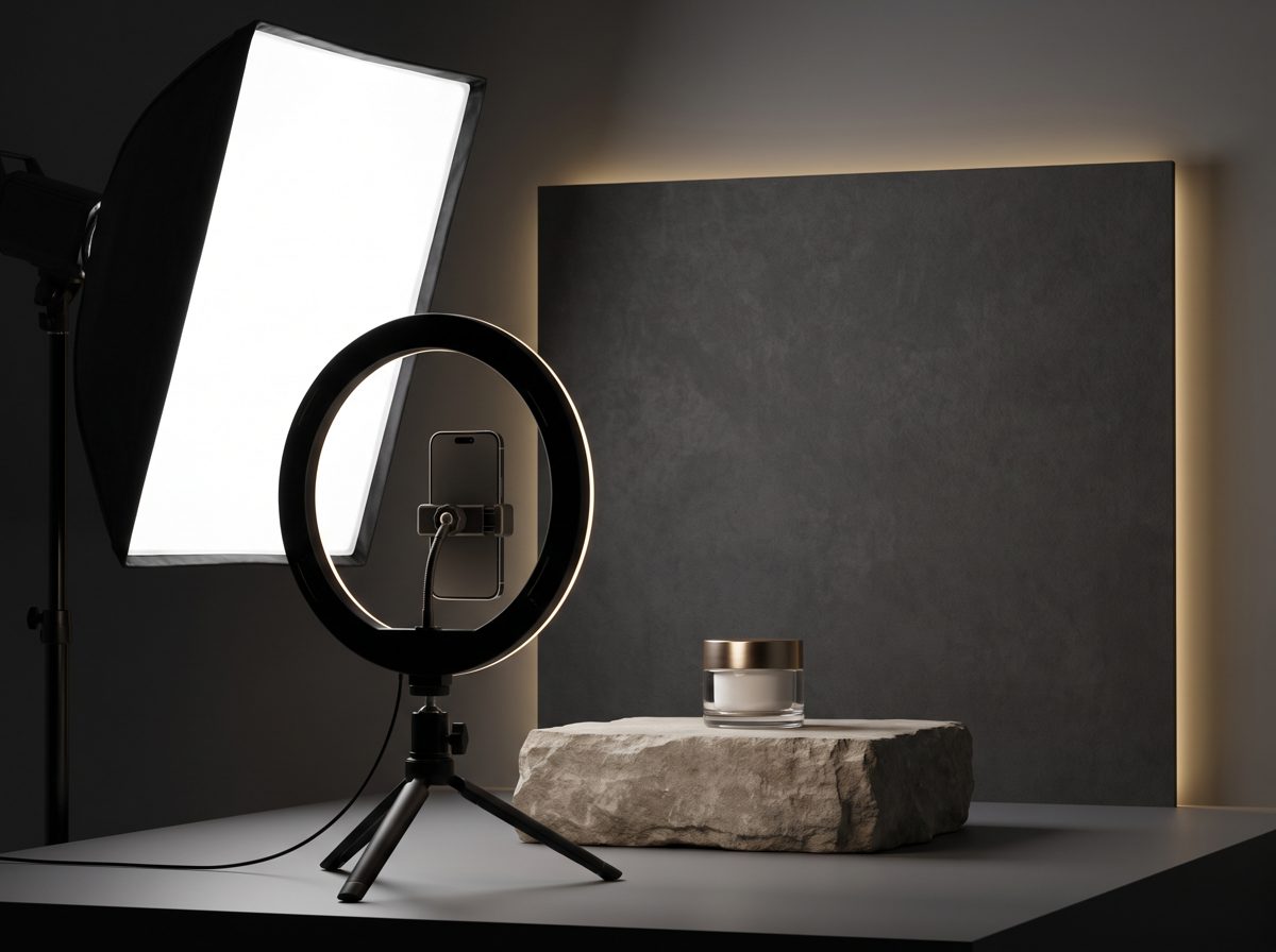 Product content production studio